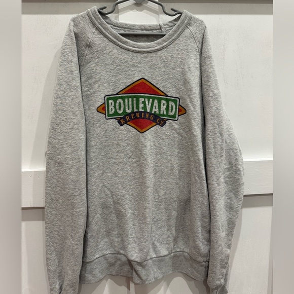 Tops - Boulevard Brewing Co Gray Sweatshirt